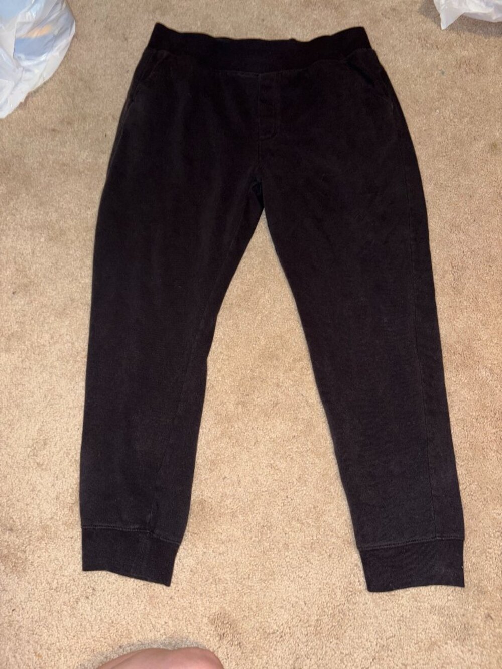 Childrens Black Athletic XXL Jogger Sweatpants